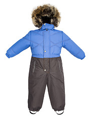 Image showing Childrens snowsuit fall