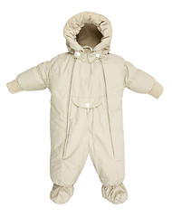 Image showing Childrens snowsuit fall