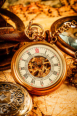 Image showing Vintage pocket watch