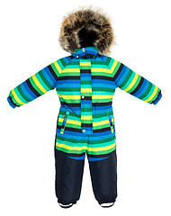 Image showing Childrens snowsuit fall