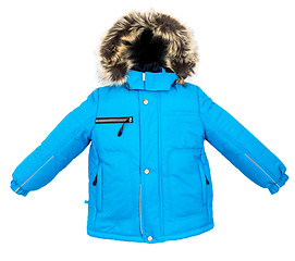 Image showing Warm jacket isolated