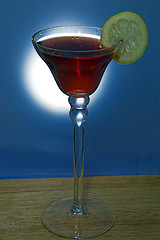 Image showing Moonlit cocktail