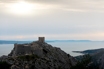 Image showing Ancient castle of Omis