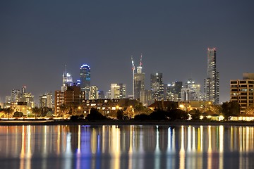 Image showing Melbourne Night View