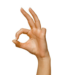 Image showing hand sign