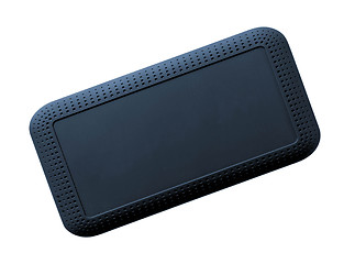 Image showing Black Wireless Router isolated