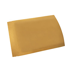 Image showing Brown envelope on a white
