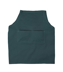 Image showing Black apron isolated