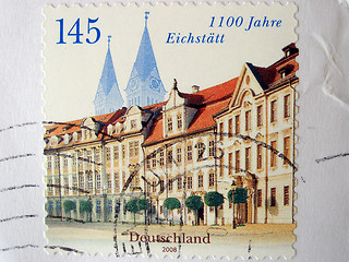 Image showing german stamp