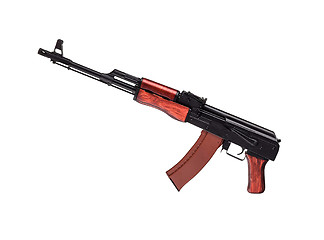 Image showing AK 47 on white background