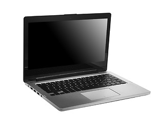 Image showing laptop on white baclground