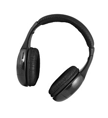 Image showing headphones on white background