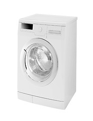 Image showing washing machine isolated on white background