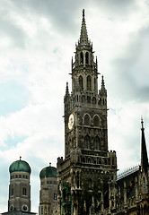 Image showing Clock Tower MarienPlatz