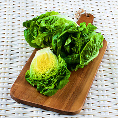 Image showing Fresh Romaine Lettuce