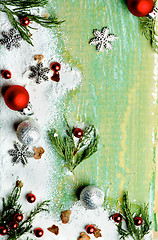 Image showing Christmas Greeting Background