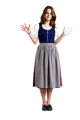 Image showing woman in Dirndl shows