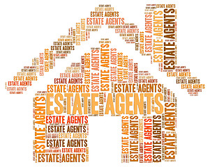 Image showing Estate Agents Means Property House And Housing