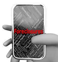 Image showing Forclosures Online Means Web Site And Foreclosed