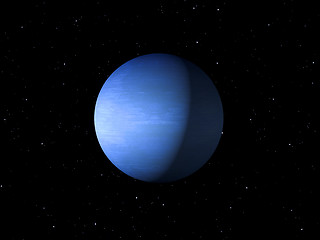 Image showing Planet Neptune done with NASA textures