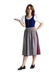 Image showing woman in Dirndl shows