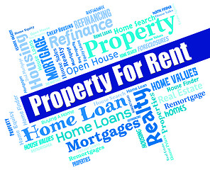 Image showing Property For Rent Means Real Estate And Apartments