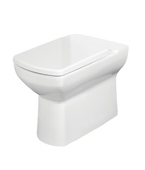 Image showing White toilet bowl