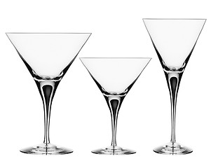 Image showing Empty martini glass