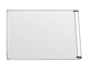 Image showing blank whiteboard isolated