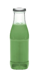 Image showing Glass bottle of soda water