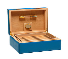 Image showing Opened humidor