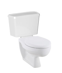 Image showing White toilet bowl