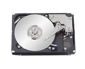 Image showing Hard disk drive inside