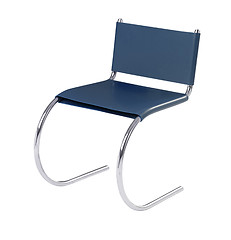 Image showing stylish blue chair