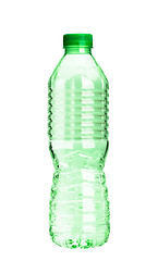 Image showing bottle of water on white background