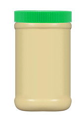 Image showing Jar of peanut butter