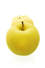 Image showing Apples on white