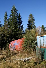 Image showing Industrial waste in the nature