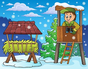 Image showing Forester winter theme 4