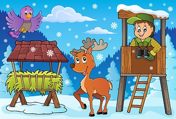 Image showing Forester winter theme 3