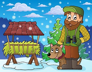 Image showing Forester winter theme 5