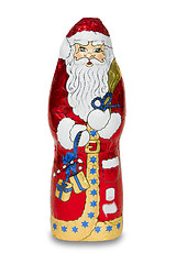 Image showing Chocolate Santa