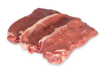 Image showing Raw Beef Steaks