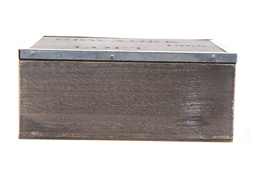 Image showing old wooden box
