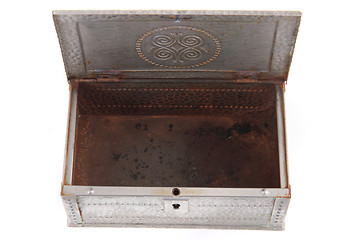 Image showing old metal box