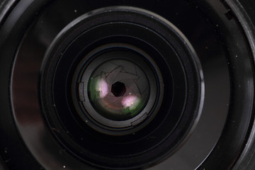 Image showing lens of photo camera (objective)