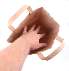 Image showing empty paper bag