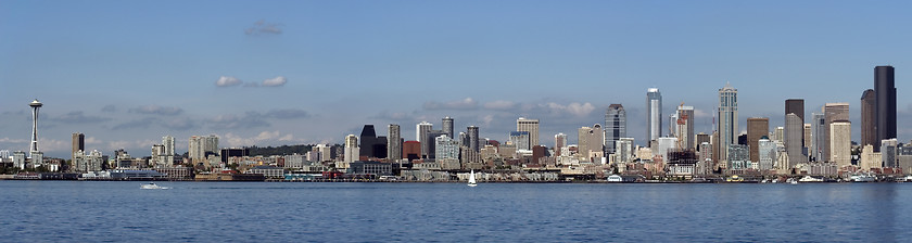 Image showing Seattle panorama