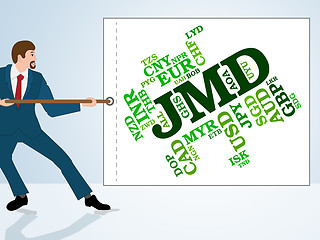 Image showing Jmd Currency Indicates Exchange Rate And Broker