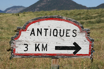Image showing Antiques